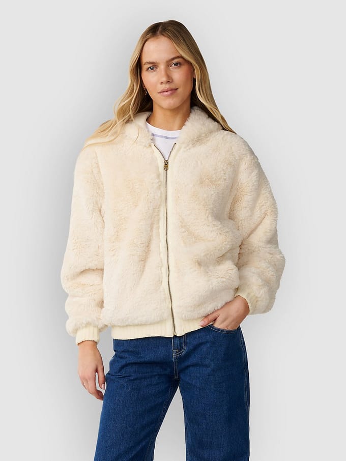 Rip Curl Bossa Nova Fluffy Polar Fleece - Bone