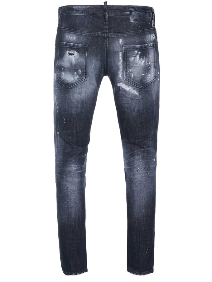 Dsquared2 Skater jeans zwart