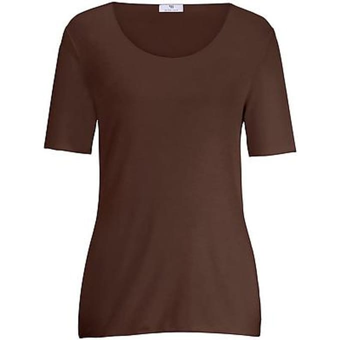Shirt Van Peter Hahn bruin