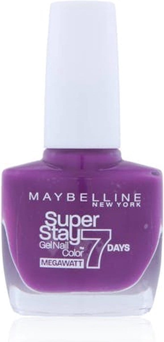 Maybelline Super Stay 7 Days Mega Watt 290 Purple Surge nagellak Paars
