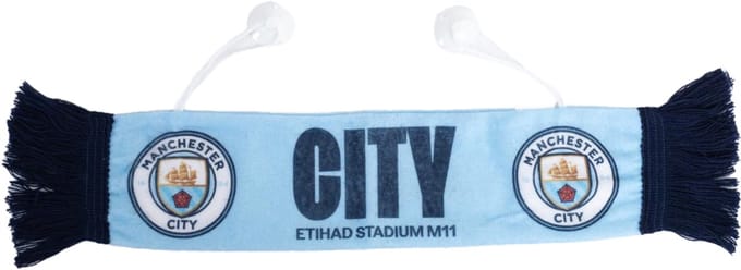 Manchester City mini auto sjaal blauw