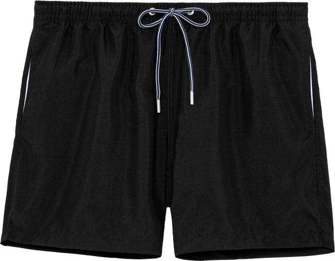 HOM - Sea Life Beach boxer - Black - mannen - M