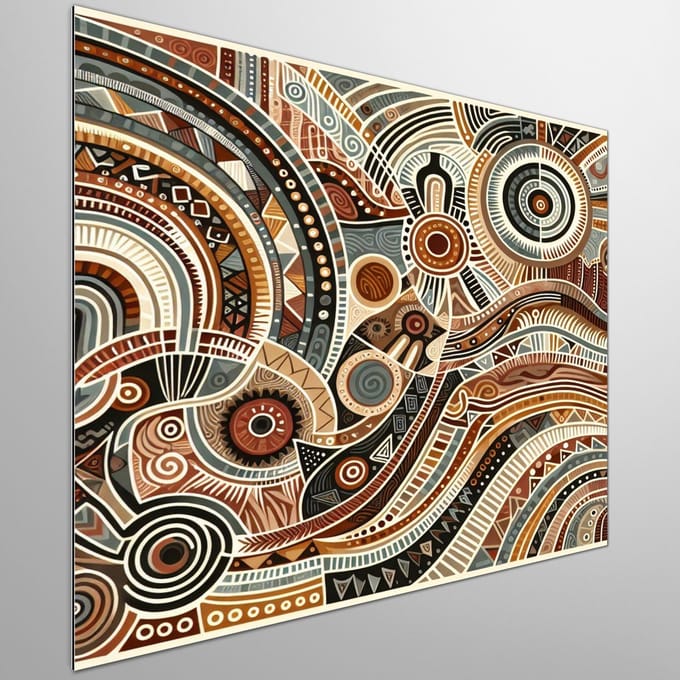 Kunstprint | Wanddecoratie | Dibond | 100 × 100 cm