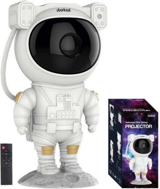 I-Total - Projectorlamp - Astronaut Sterrenprojector - Sterrenhemel - XL2871