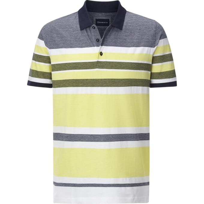 Babista herren Poloshirt - 48 - geel - Plus Size