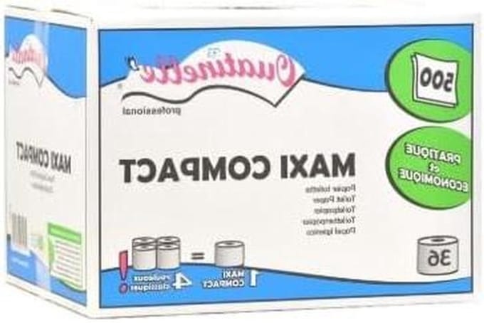 Toiletpapier - Zacht papier - Dagelijks gebruik - Dubbele dikte - 36 rollen - Wit