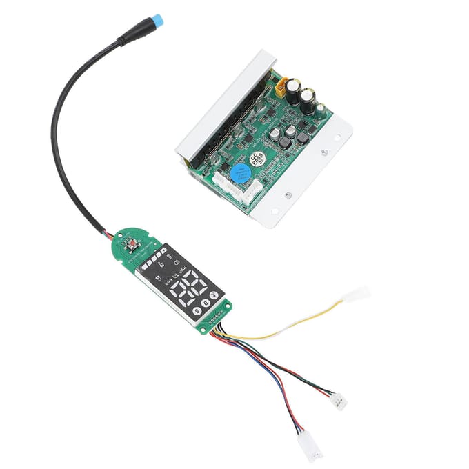 Elektrische Scooter Controller Kit Scooter Controlebord met Dashboard Accessoires voor Mi Electric white