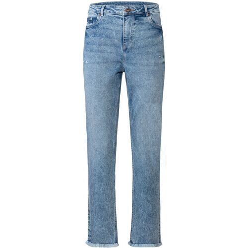 ESMARA Dames jeans straight-fit (Lichtblauw, 34)