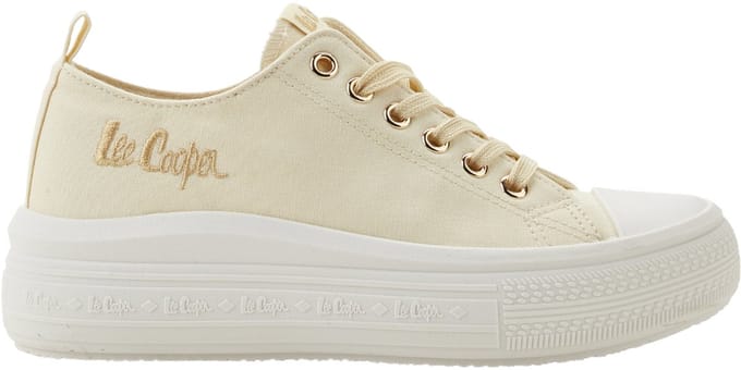 Lee Cooper Schoenen Dames Cooper LCW 26 Beige - Maat 38