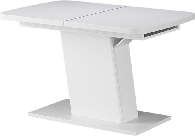 Vicco Eettafel Fenaro, Wit, 120-160 x 80 cm uitschuifbaar
