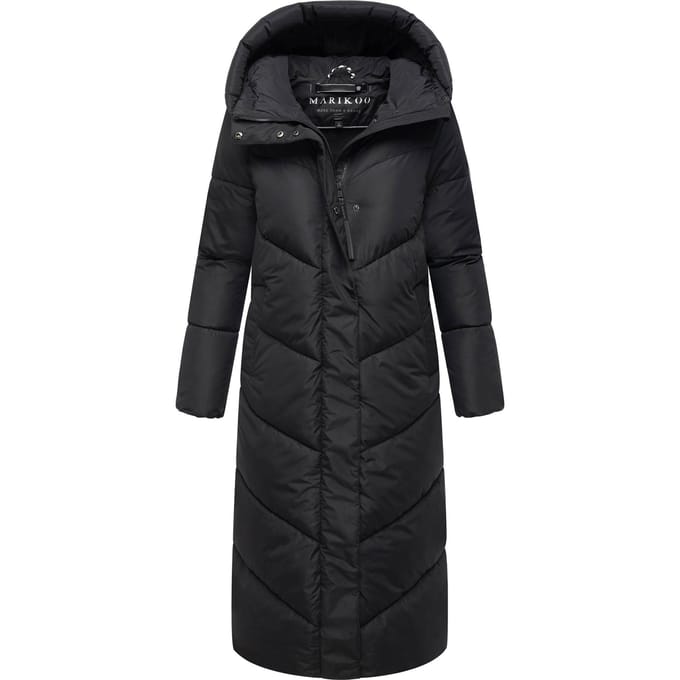Marikoo dames wintermantel Ranjaa gewatteerd met capuchon & reflecterende details