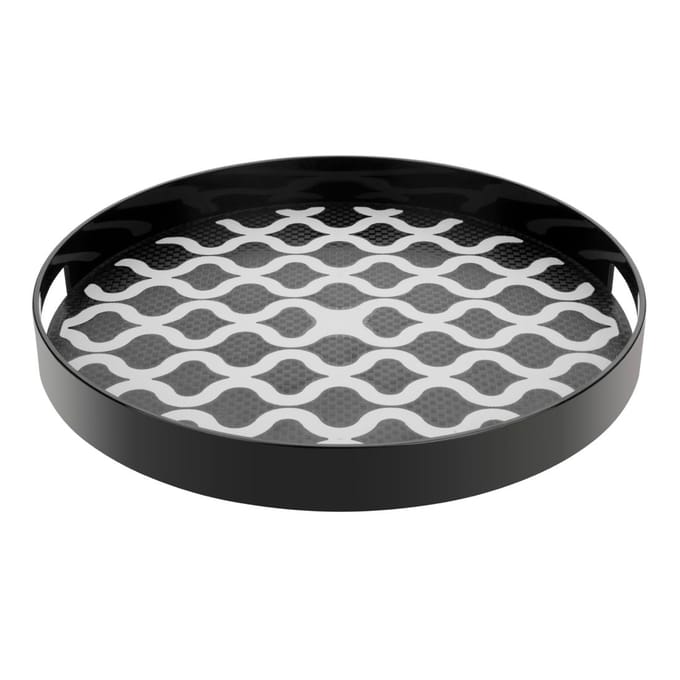 Olympia Kristallon Pc Rond Antislipblad met Handgrepen 355 mm 14" - DP665 - Horeca & Professioneel