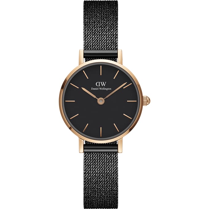 Daniel Wellington DW Watch Petite Pressed Ashfield 24mm Rose Gold
