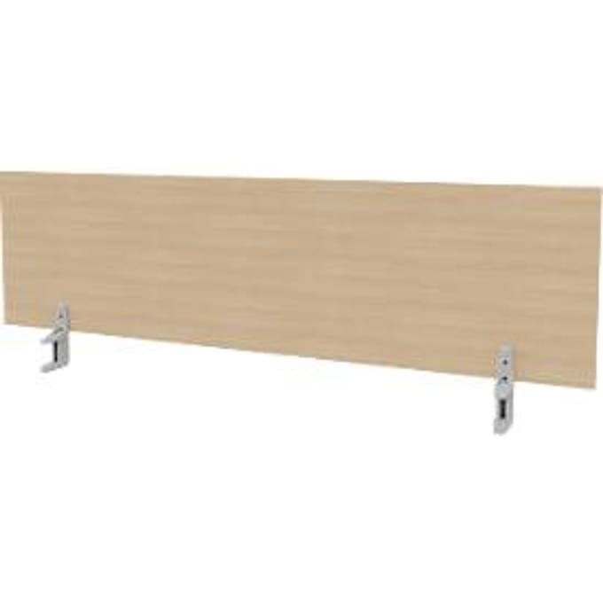 ARLON-OFFICE bureauscheiding, voor bureaus met een breedte van 1600 mm, eiken decor