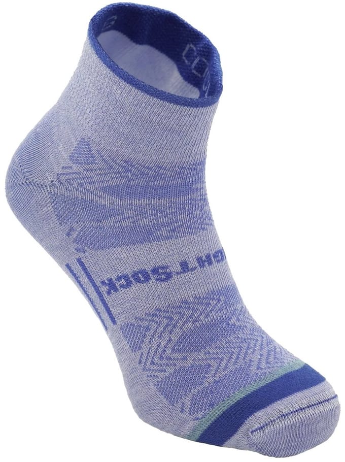 Wrightsock Coolmesh Quarter - Denim - 45-49