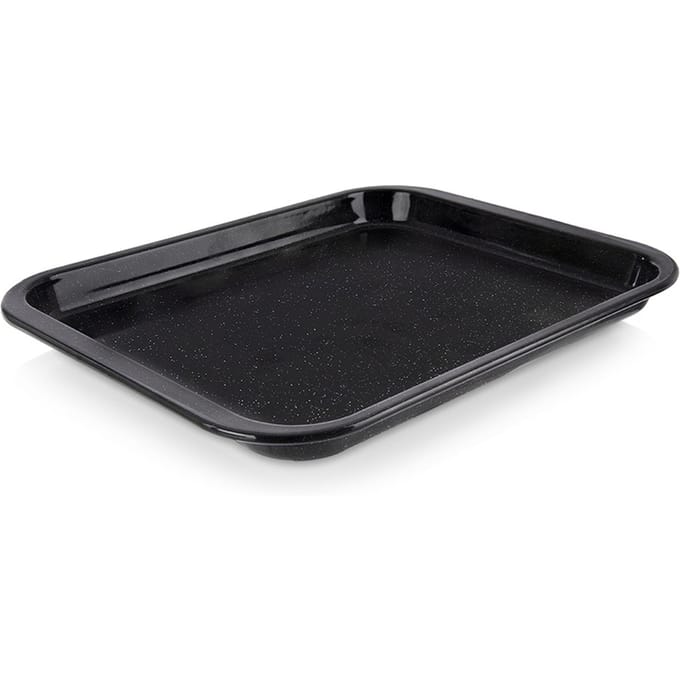 Geëmailleerde bakplaat rechthoekig 36 x 28 x 2,5 cm