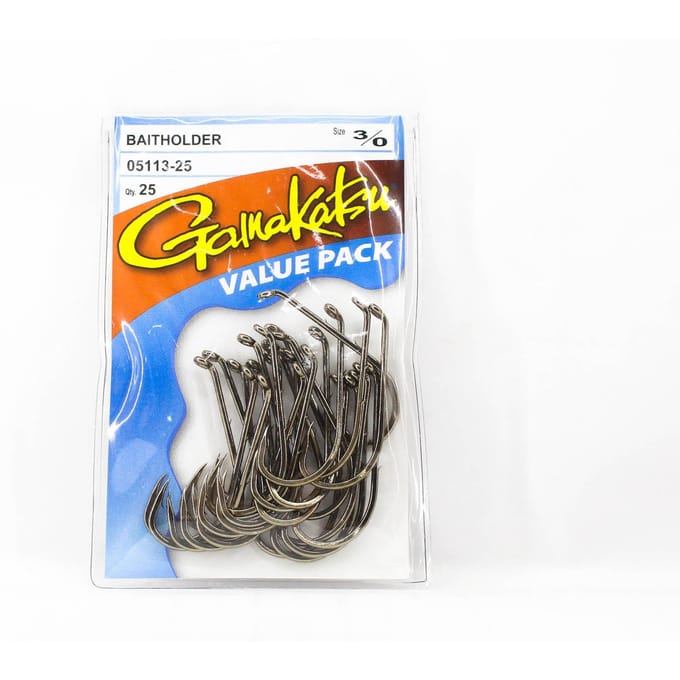 Gamakatsu Baitholder Waardepakket Maat 3/0 , 25 Per Pak (2469)