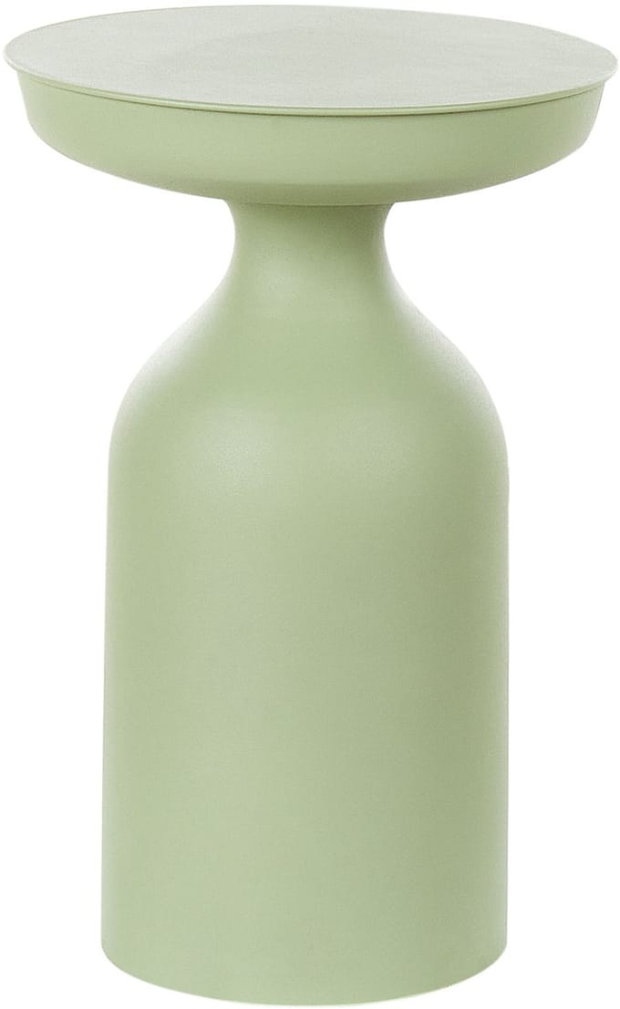 TENJO - Bijzettafel - Lichtgroen - Metaal