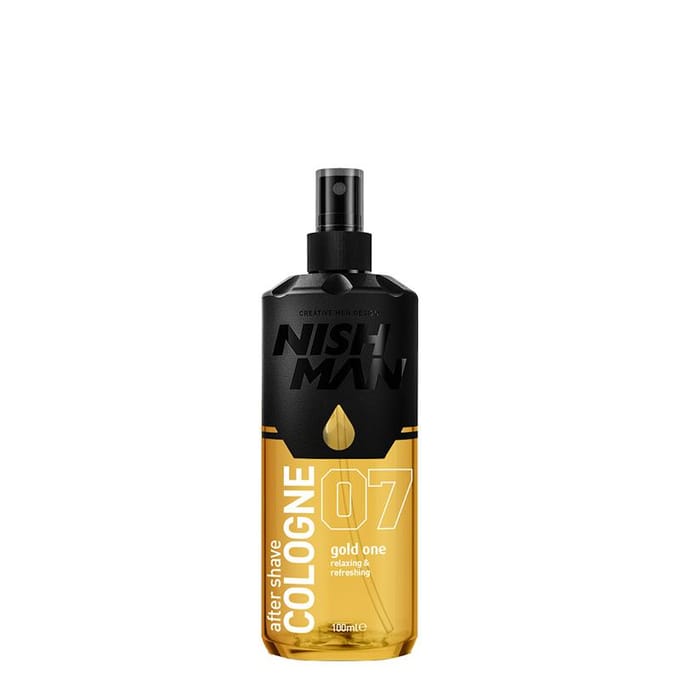 Nishman Gold One Aftershave Cologne 100 ml - Verfrissende Barber Cologne