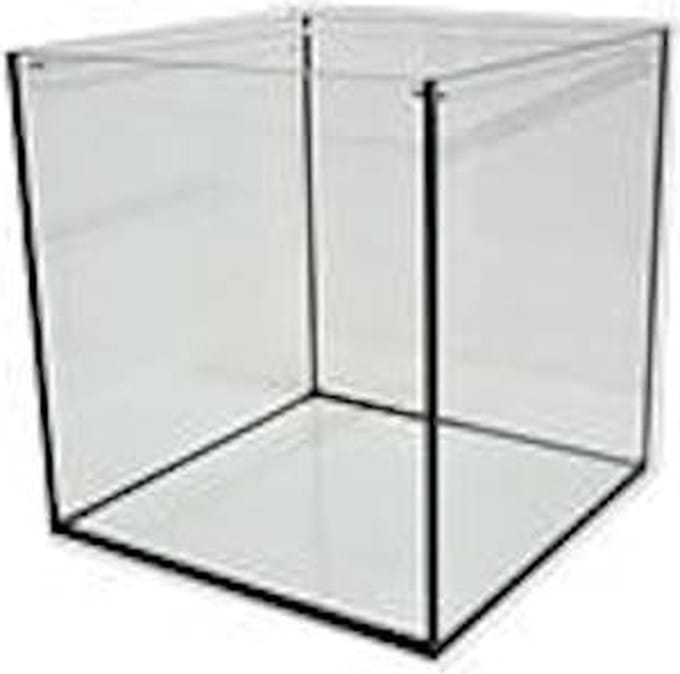 HS Aqua Volglas Kubus Aquarium | 125L | 50 x 50 x 50CM