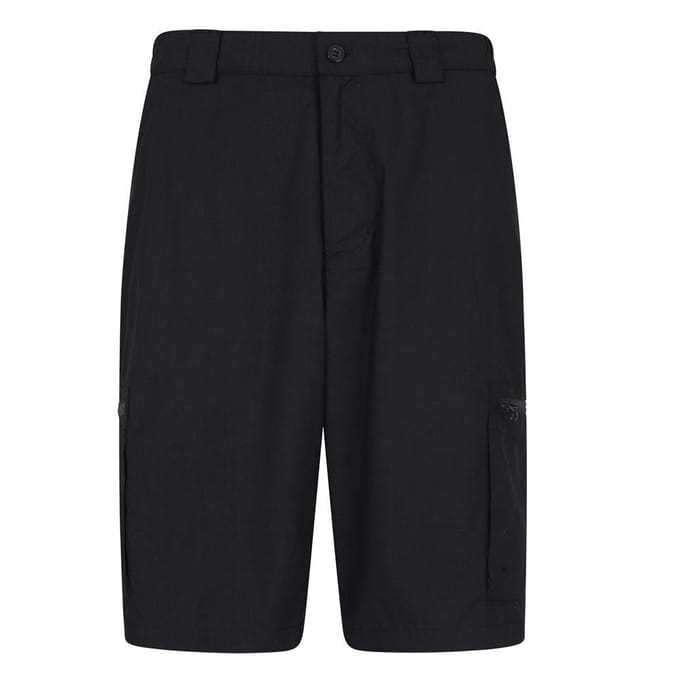Mountain Warehouse Heren Trek Cargo Shorts (Zwart)