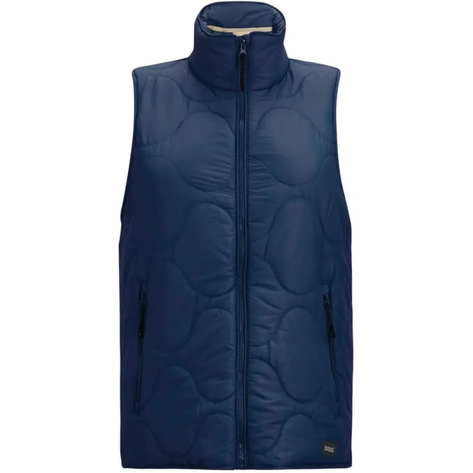 Waterafstotend gewatteerd gilet voor dames van het merk Carlette
