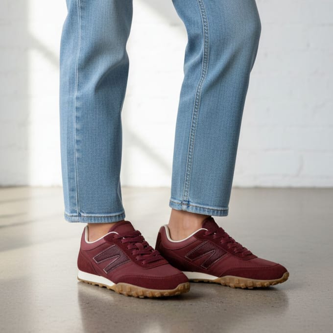 Linea Zeta Linea Zeta Sneakers bordeaux Suede