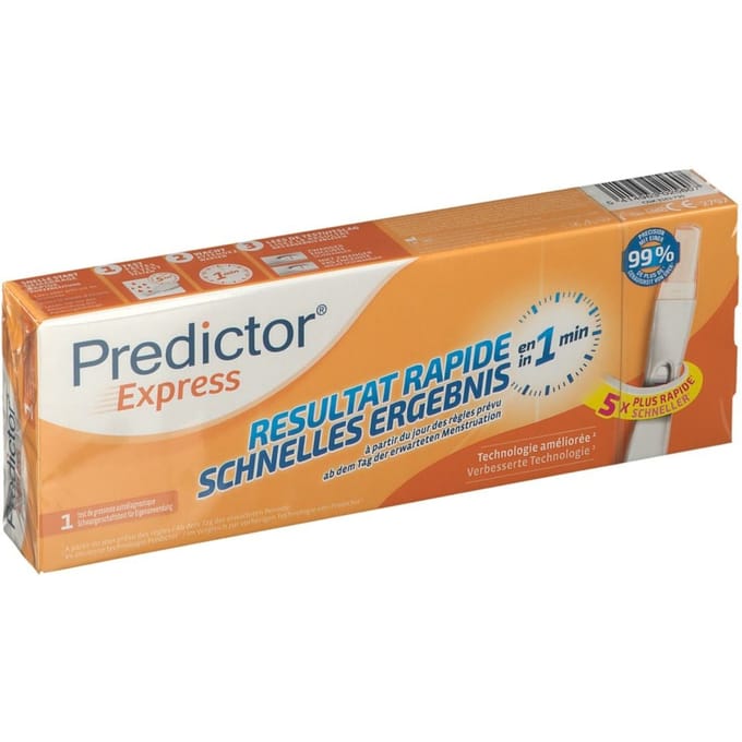 Predictor® Express 3 Min. Zwangerschapstest 1 Test