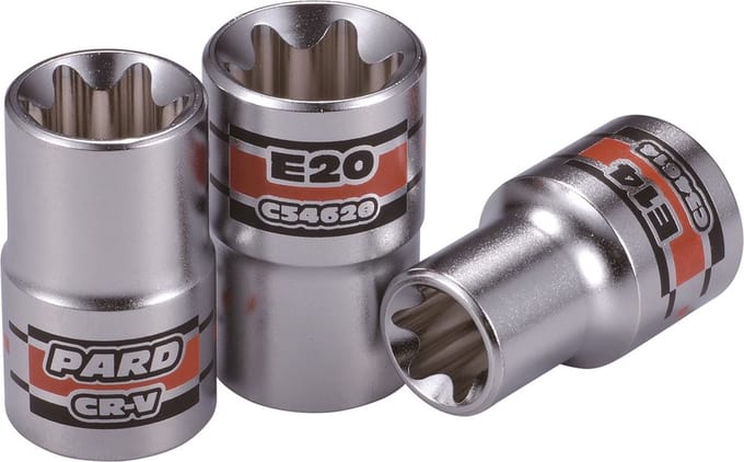 1/2'' Torx-dop zeskants