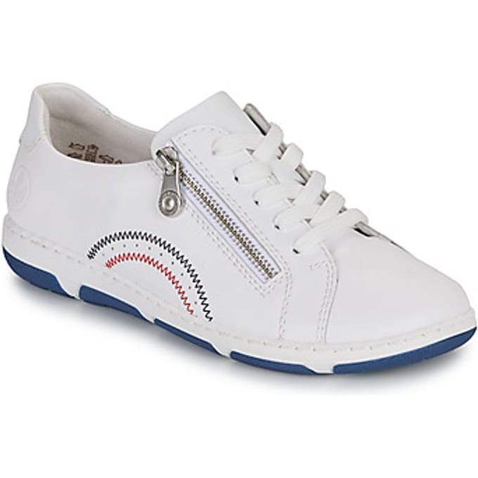 Rieker Sneakers 42424, Vrouwen, Wit, Sneakers, maat: 38