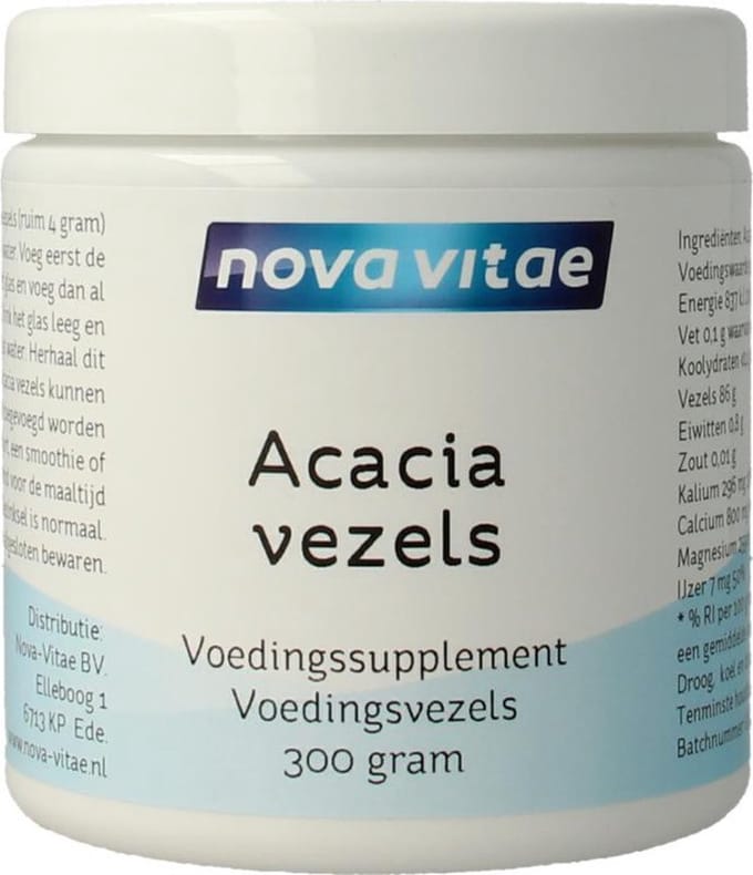 Nova Vitae - Acacia Vezels - Voedingsvezels - 300 gram