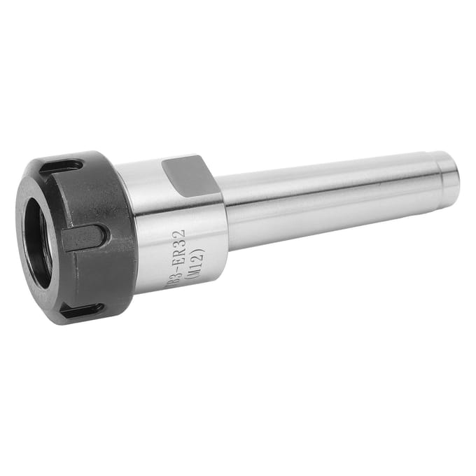 Porte-outil de fraisage CNC Mandrin à pince Queue Morse Cône Morse Queue plate Accessoire de tour MTB3?ER32(M12)