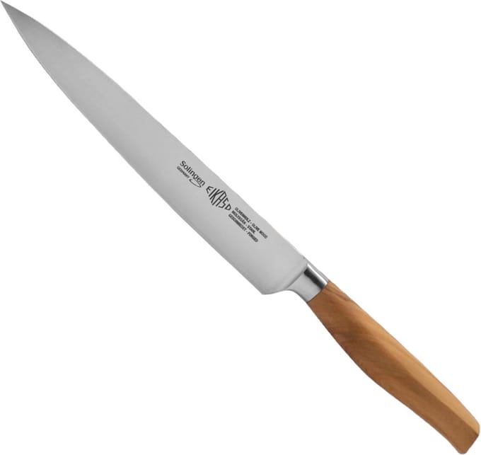 Eikaso Solingen Gesmeed Vleesmes 16cm – Olijfhouten Handvat – Solingen Kwaliteit