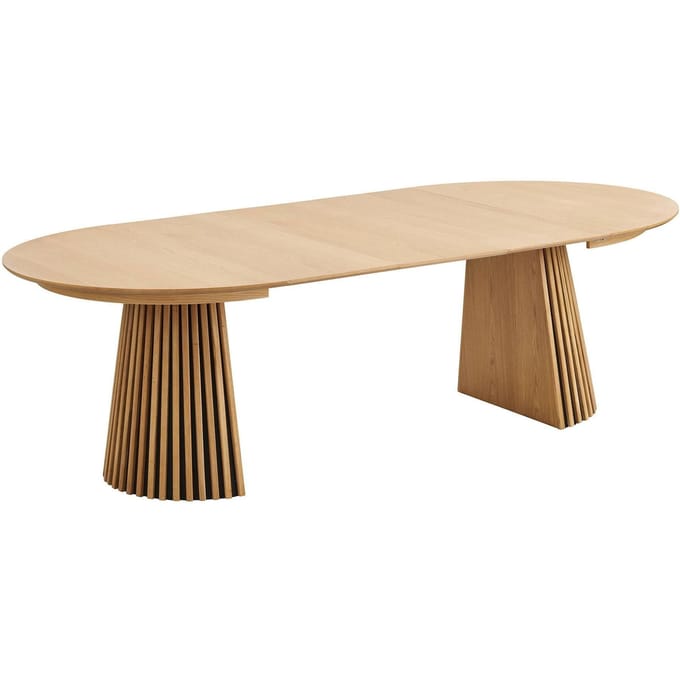 House Nordic Eettafel Osaka - Naturel Uitschuifbaar - 120-240cm