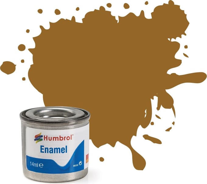 Humbrol Enamel Modellak - Nr. 026 Khaki Matt - 14 ml