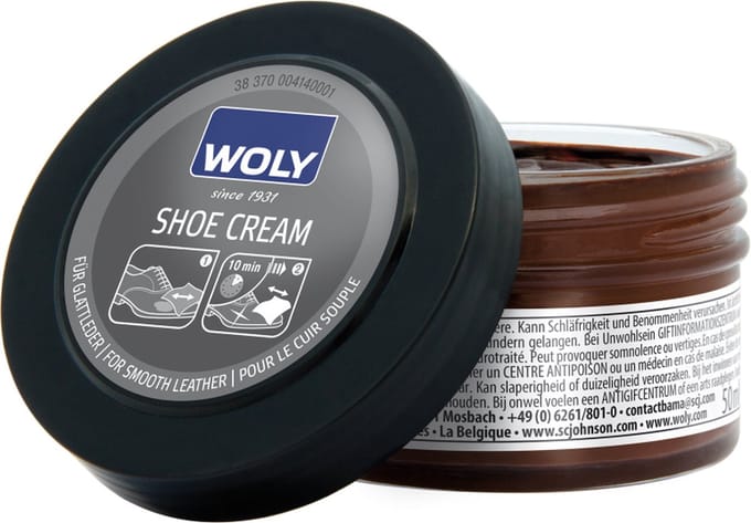 Woly  Shoe cream 50 ml eischaal