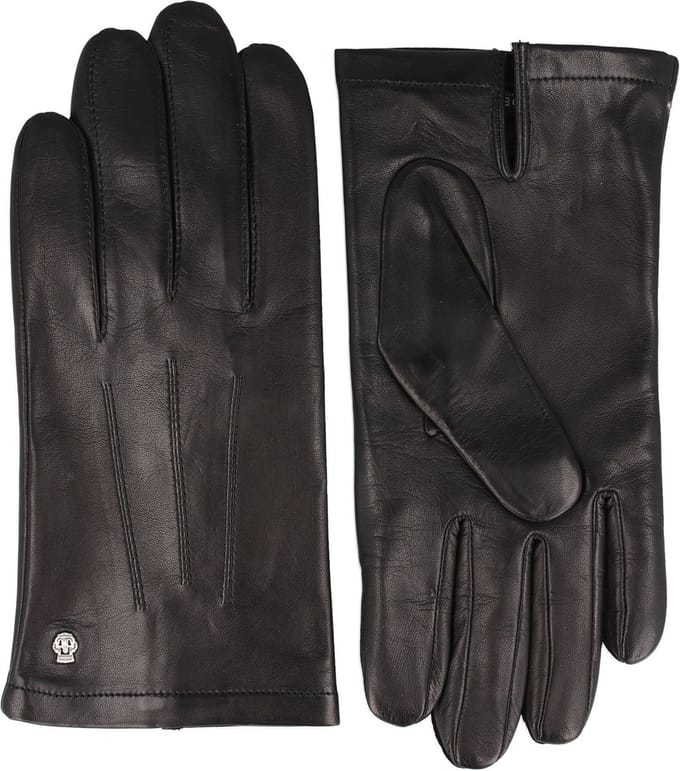 Roeckl Wien Handschoenen Leder - Jongens - black
