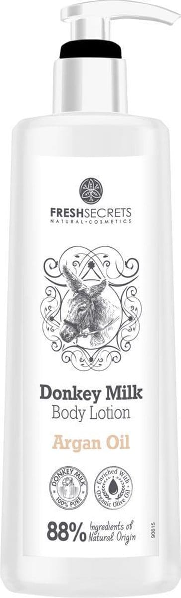 Fresh Secrets Ezelinnenmelk Bodylotion Arganolie