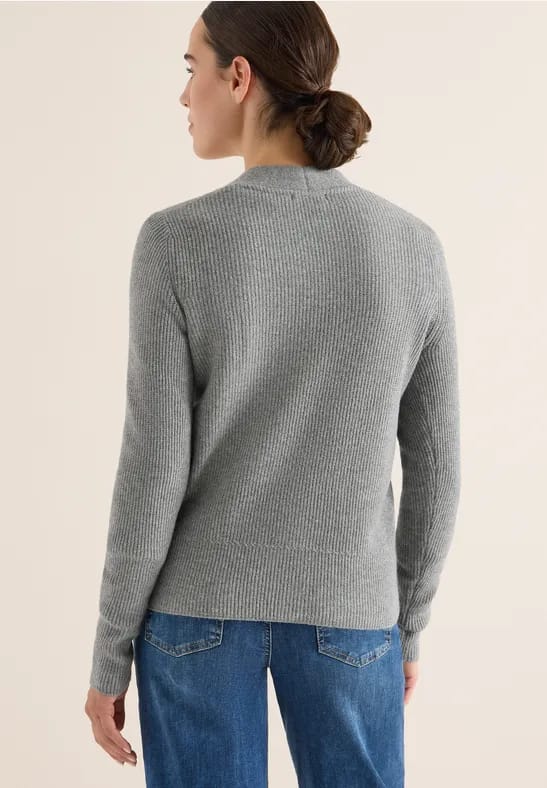Vest met structuurdetails
