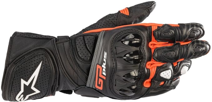 Alpinestars GP Plus R V2 Zwart Rood Fluo - Handschoen