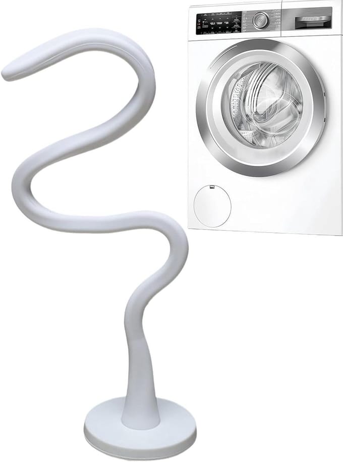 Deursteun Wasmachine - Deurhouder - Apparaatbeheer - Magnetische Bevestiging - 44 cm - Grijs