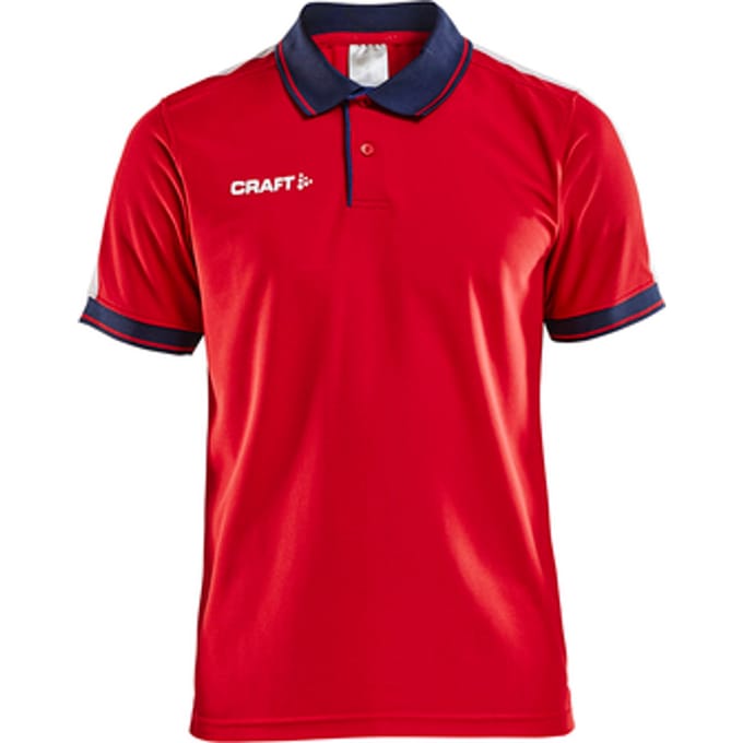 Craft Pro Control Poloshirt W 1906735 - Bright Red/Navy - M