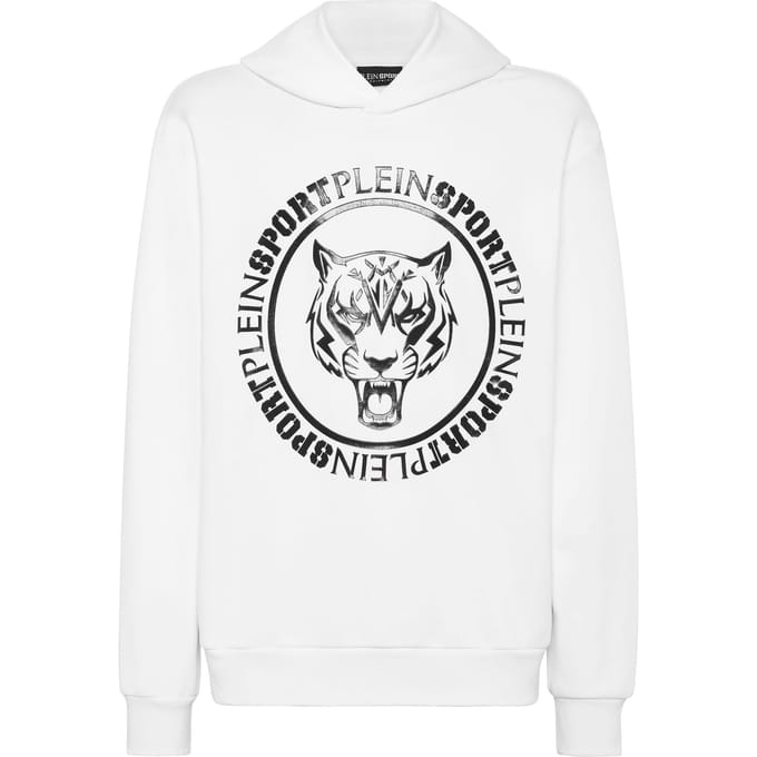Sweatshirt Met Capuchon Carbon Tiger