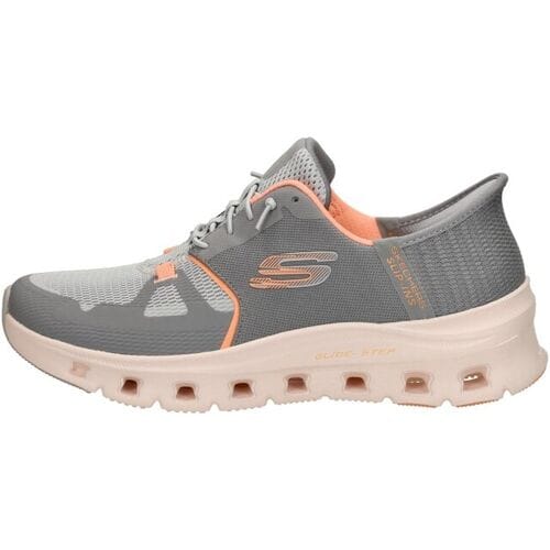 Skechers Glide - Sneakers - Step Pro Dames Instappers - Grijs - Oranje
