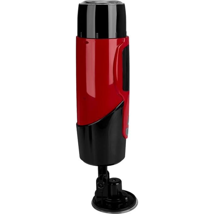 Turbo-stroker met afneembare zuignapvoet, 27 cm