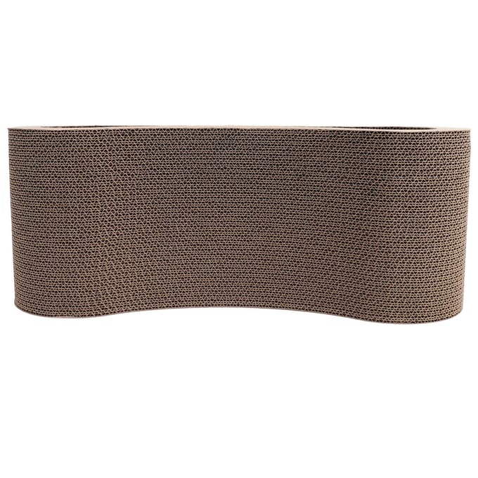 Kattenkrab Lounge Meubelbescherming Golfkarton Kattenkrabkarton Bed Extra Dik black