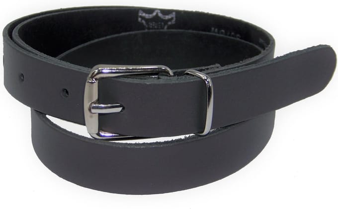 100% leer- 2 cm breed - Damesriem - grijs - taillemaat 95 cm.