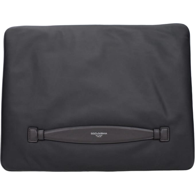 Dolce & Gabbana Grijze Stoffen Clutch Bag