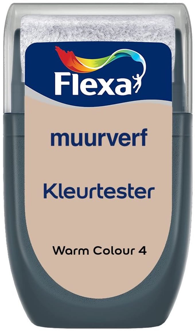Flexa - Kleurtester Muurverf - Warm Colour 4 - Mengverf - 30 Ml