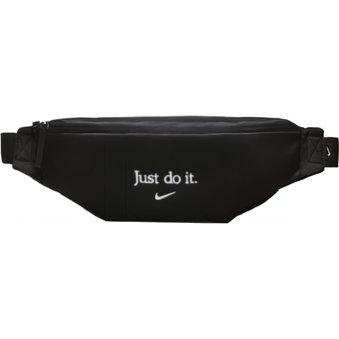 Nike Polyester Buiktas Normaal Unisex Zwart Met Witte Borduurwerk BA5781-010 black